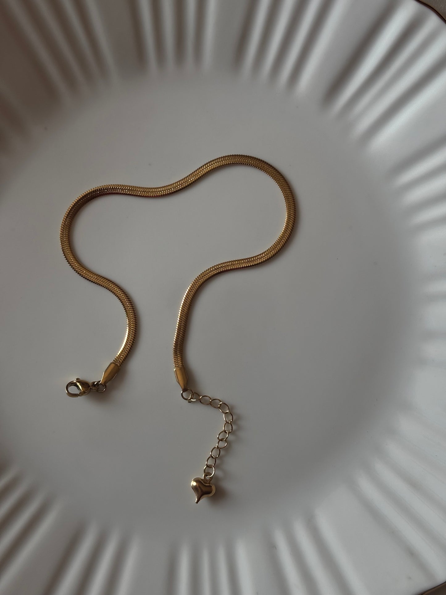 Herringbone Anklet