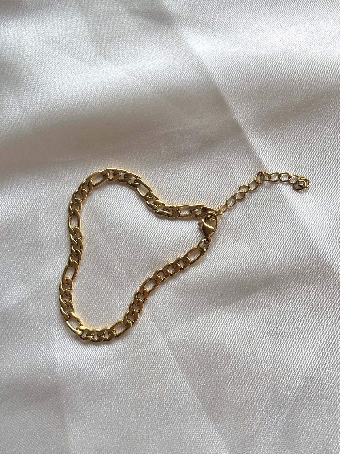 Anti-tarnish bracelet chain