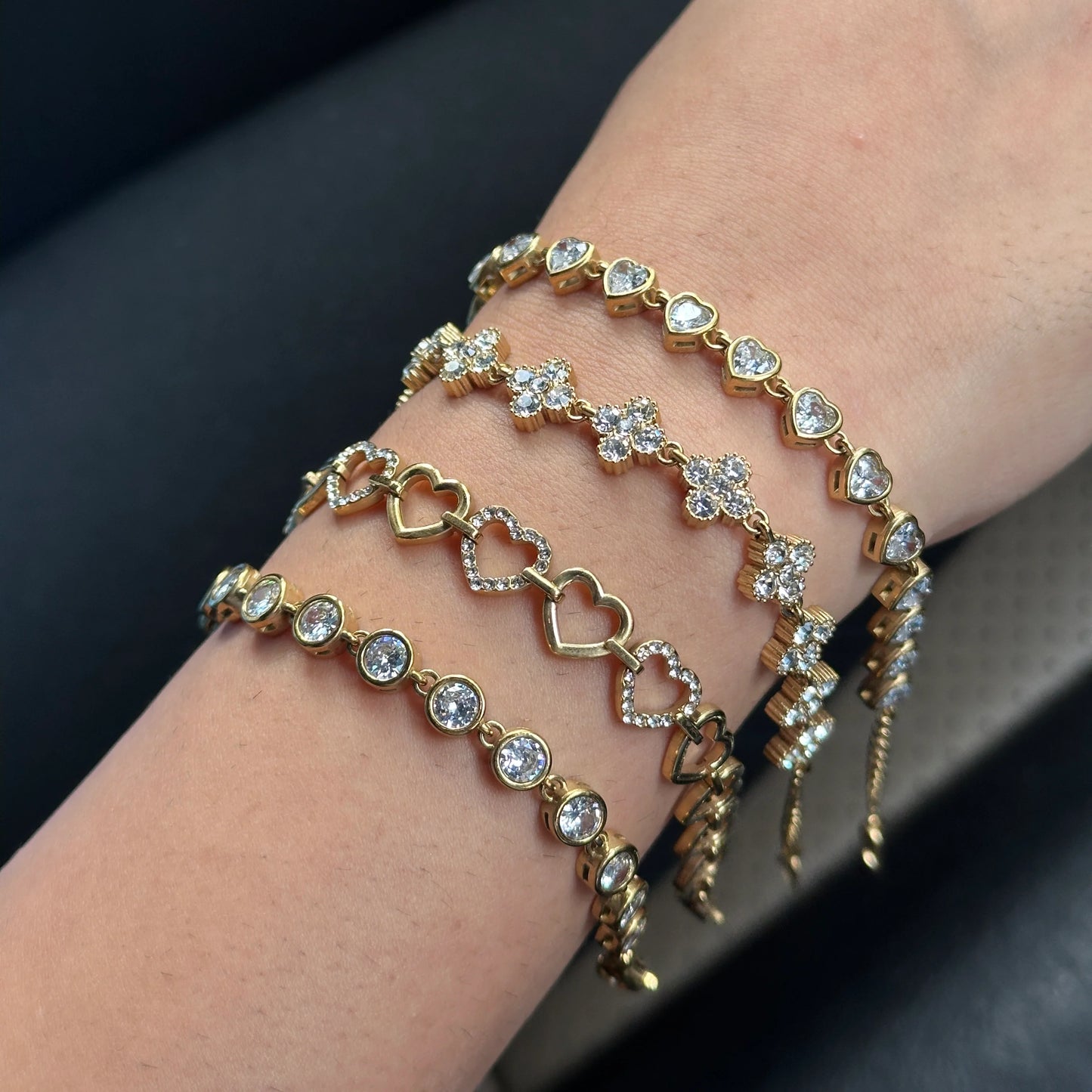 Clover bracelet