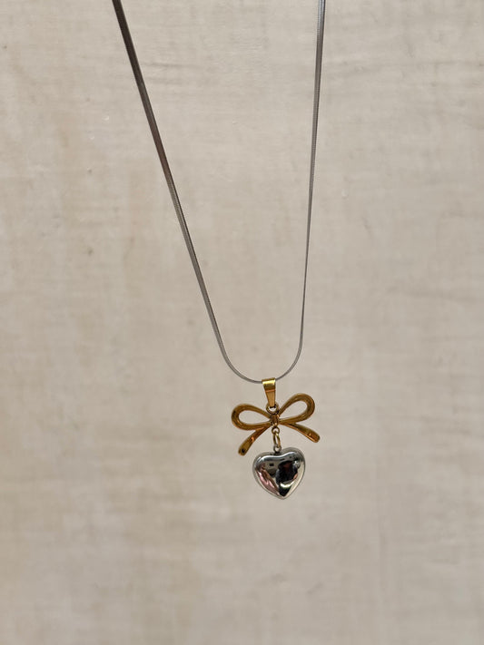 Kate Bow Necklace