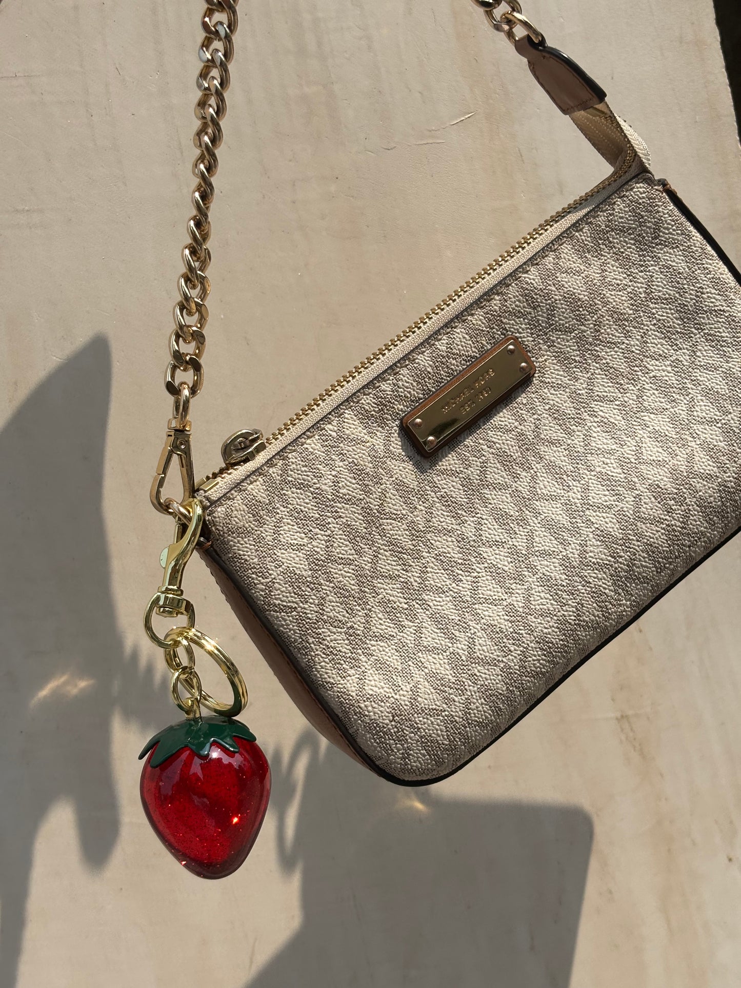 Strawberry Bag Charm