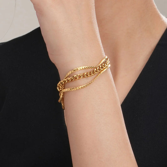 Layered Stackable Bracelet