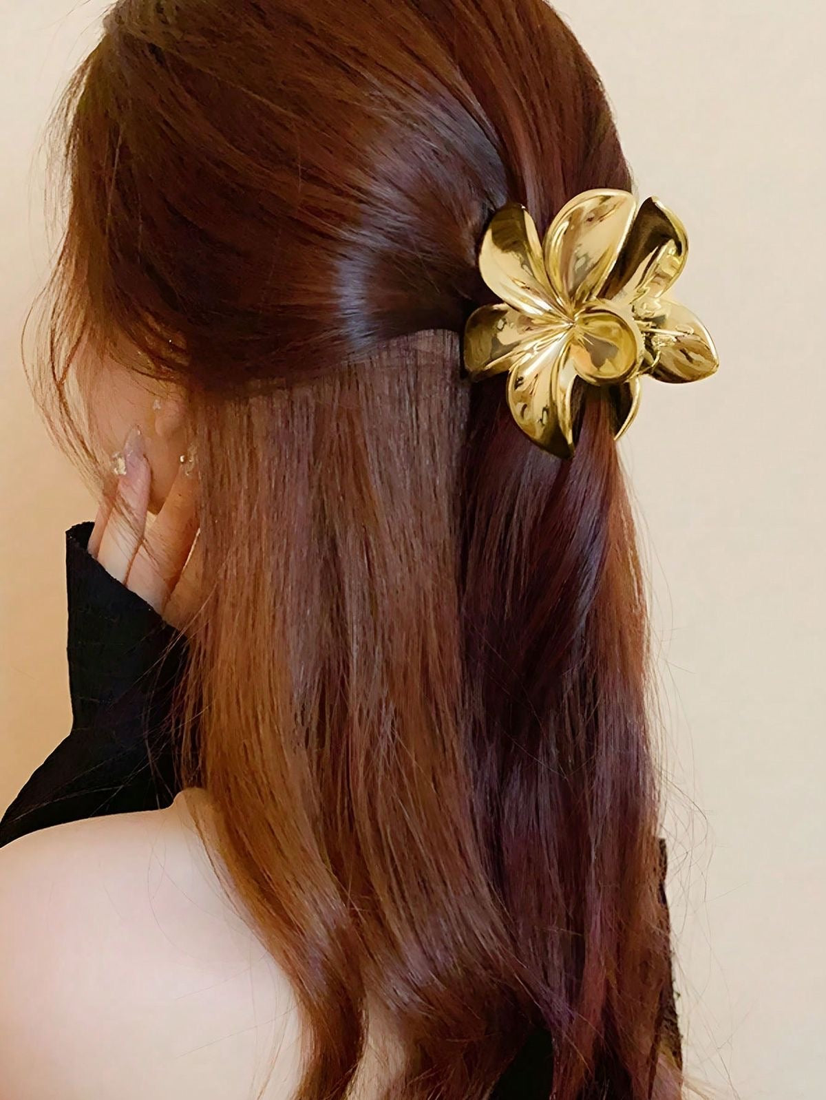 Orchid Claw Clip