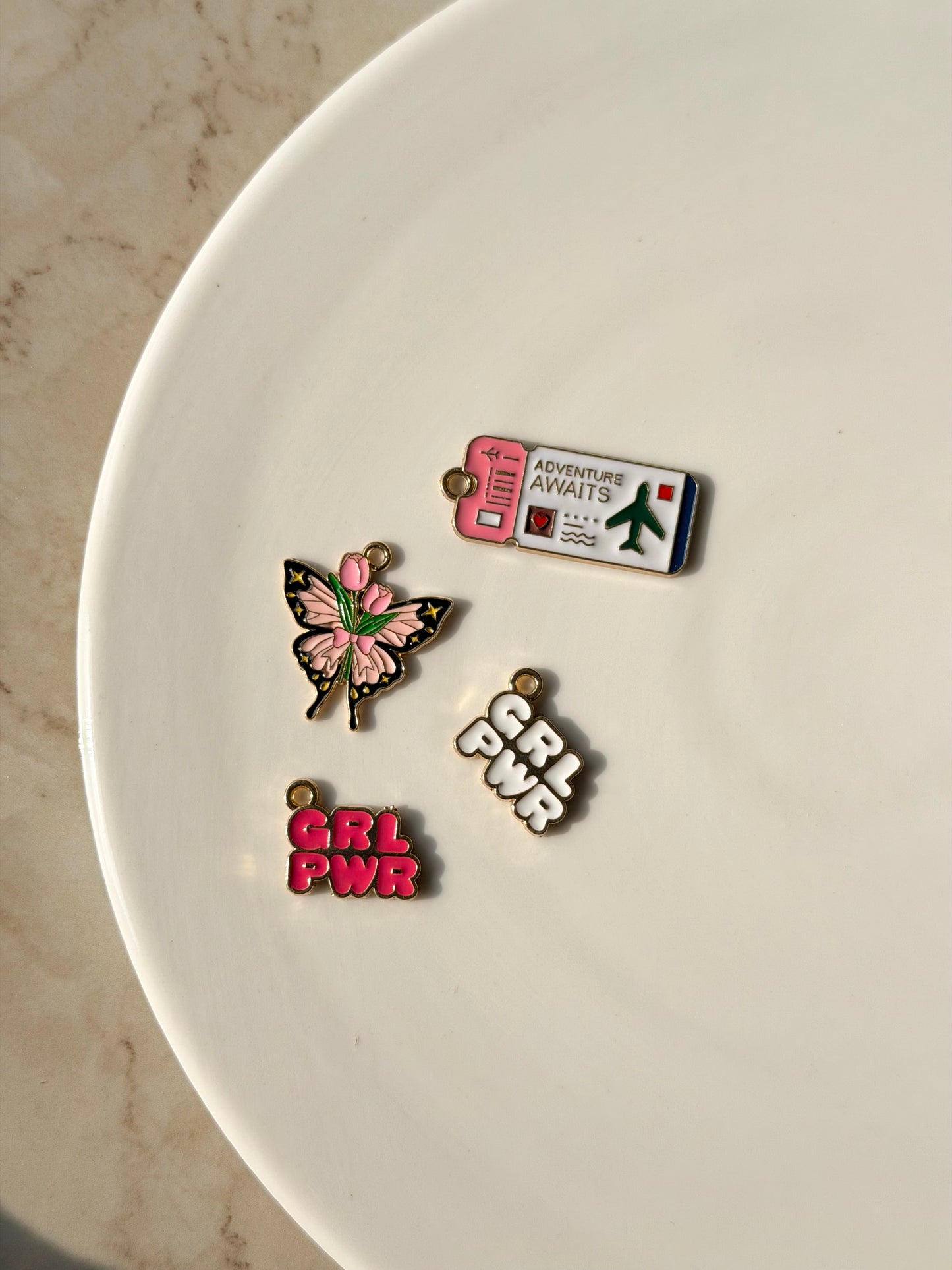 Assorted charms