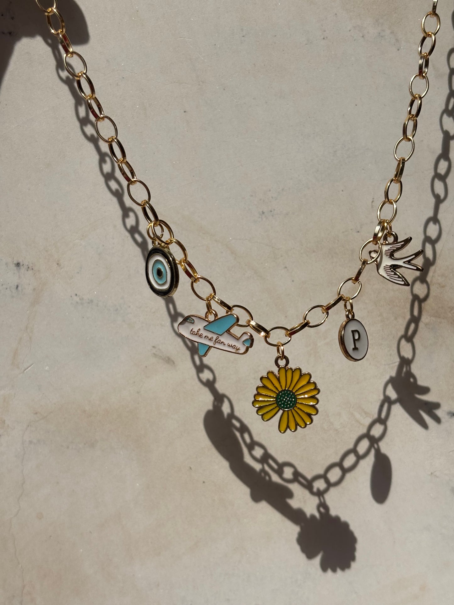Iron neck chain