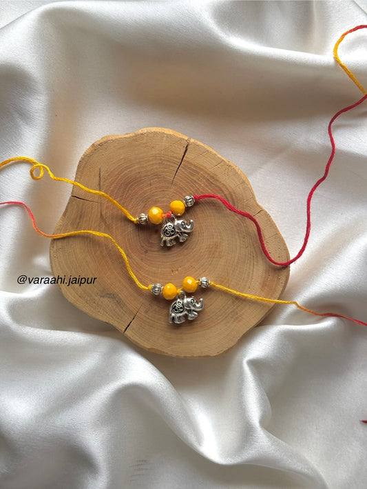 Om Elephant Rakhi
