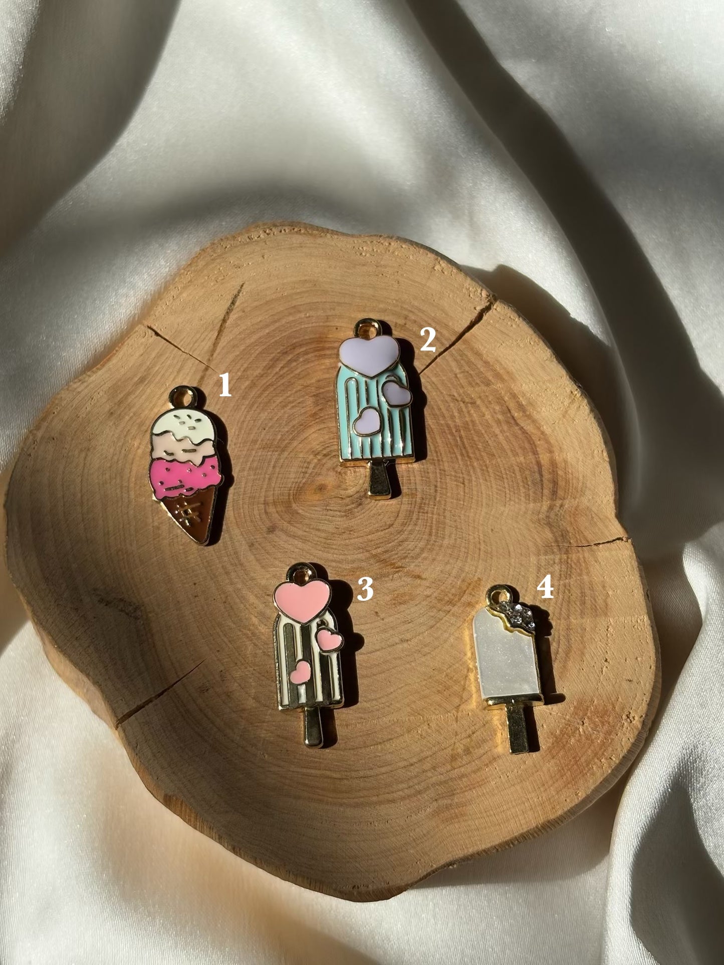 Ice cream charm