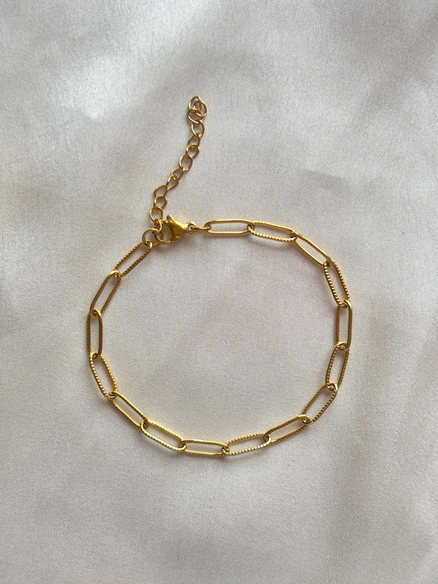 Anti-tarnish bracelet chain
