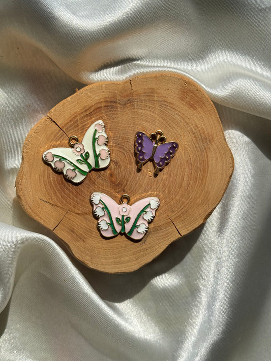 Butterfly charms