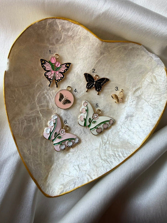Butterfly charms