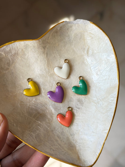 Heart charms