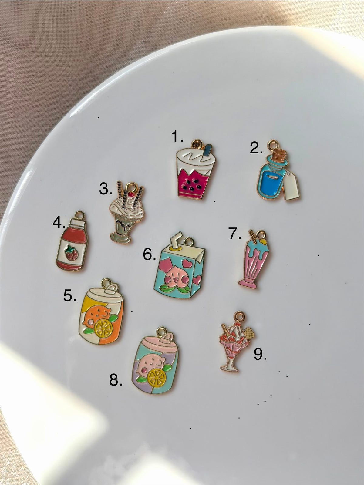 Shake charms