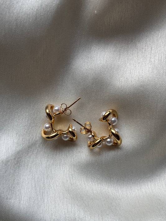 Twig Hoops