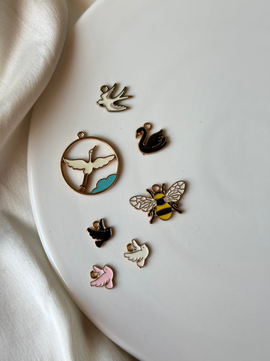 Bird charms