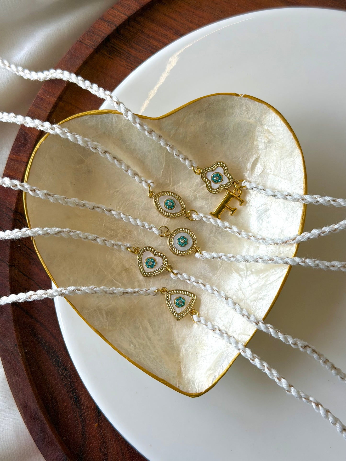 Pearl Evil Eye Rakhi