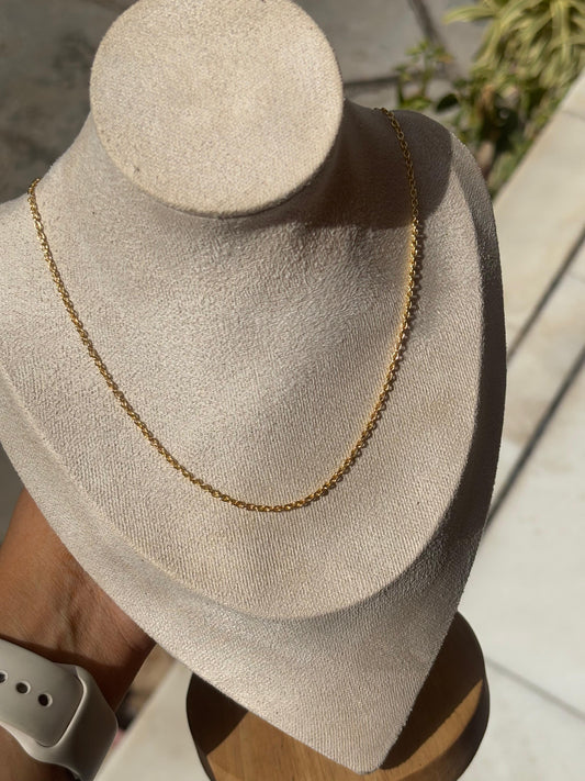 Iron neck chain