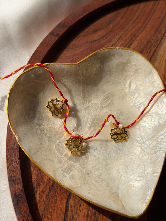 Lotus Rakhi