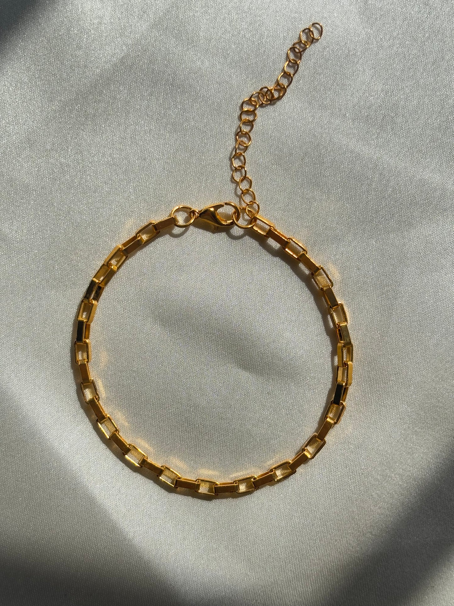 Brass bracelet chain