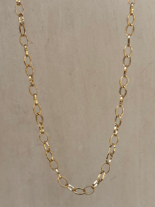 Iron neck chain