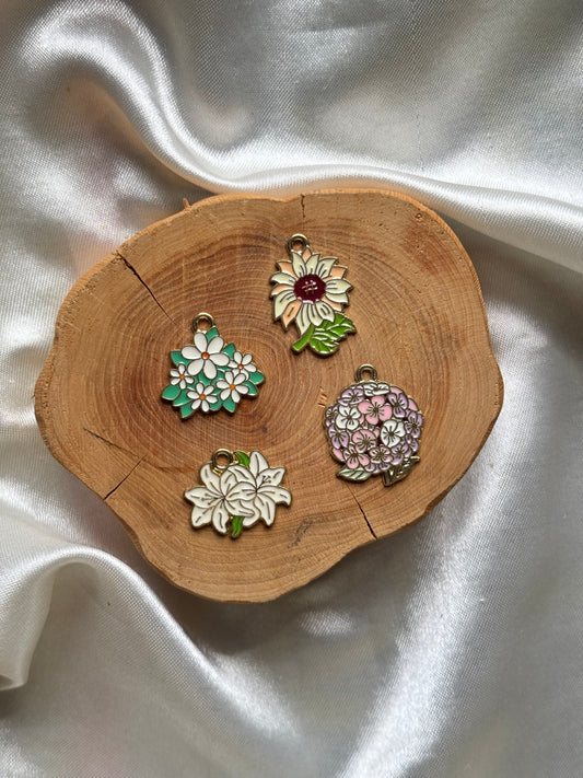 Floral charms