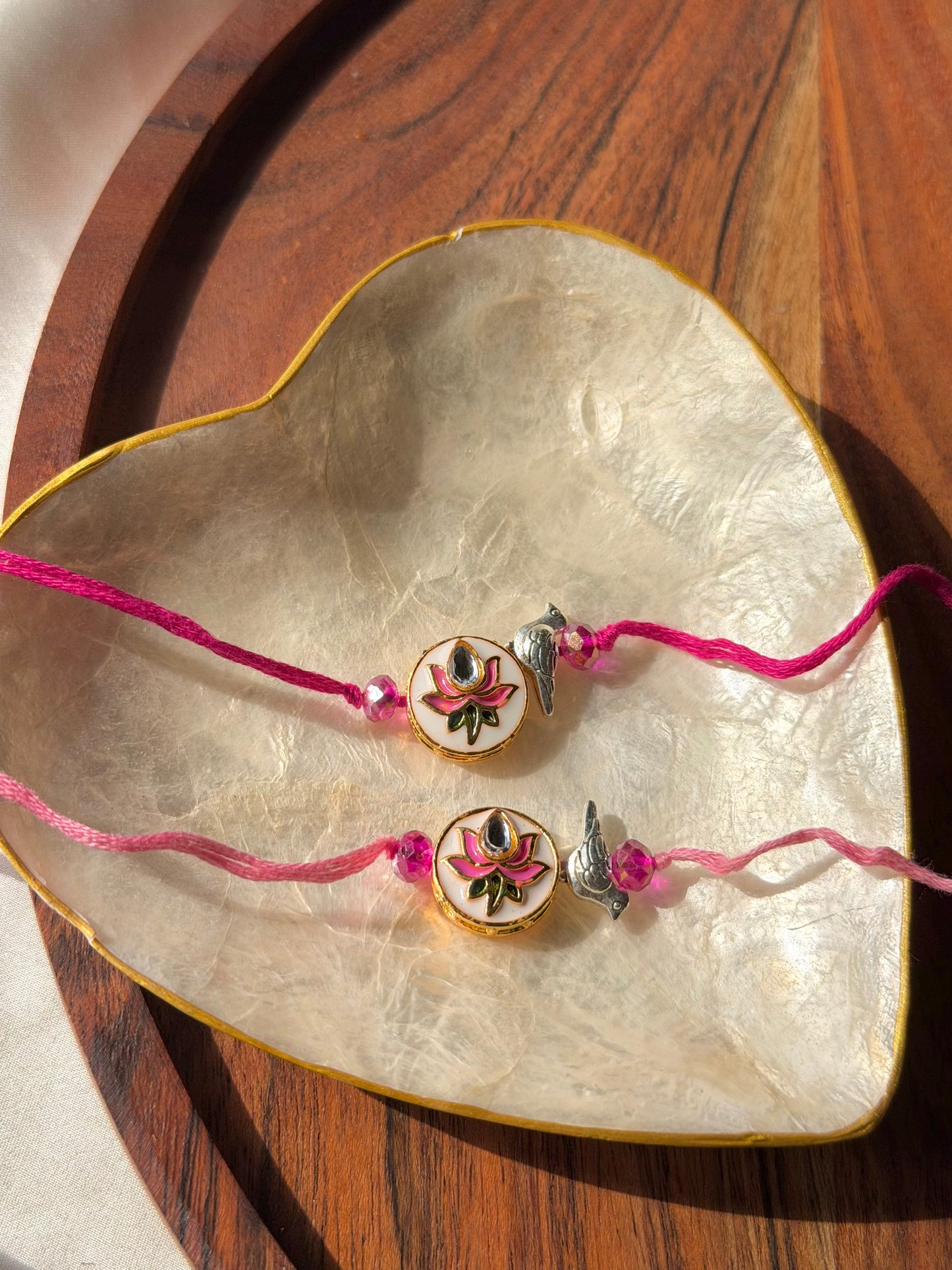 Lotus Birdy Rakhi
