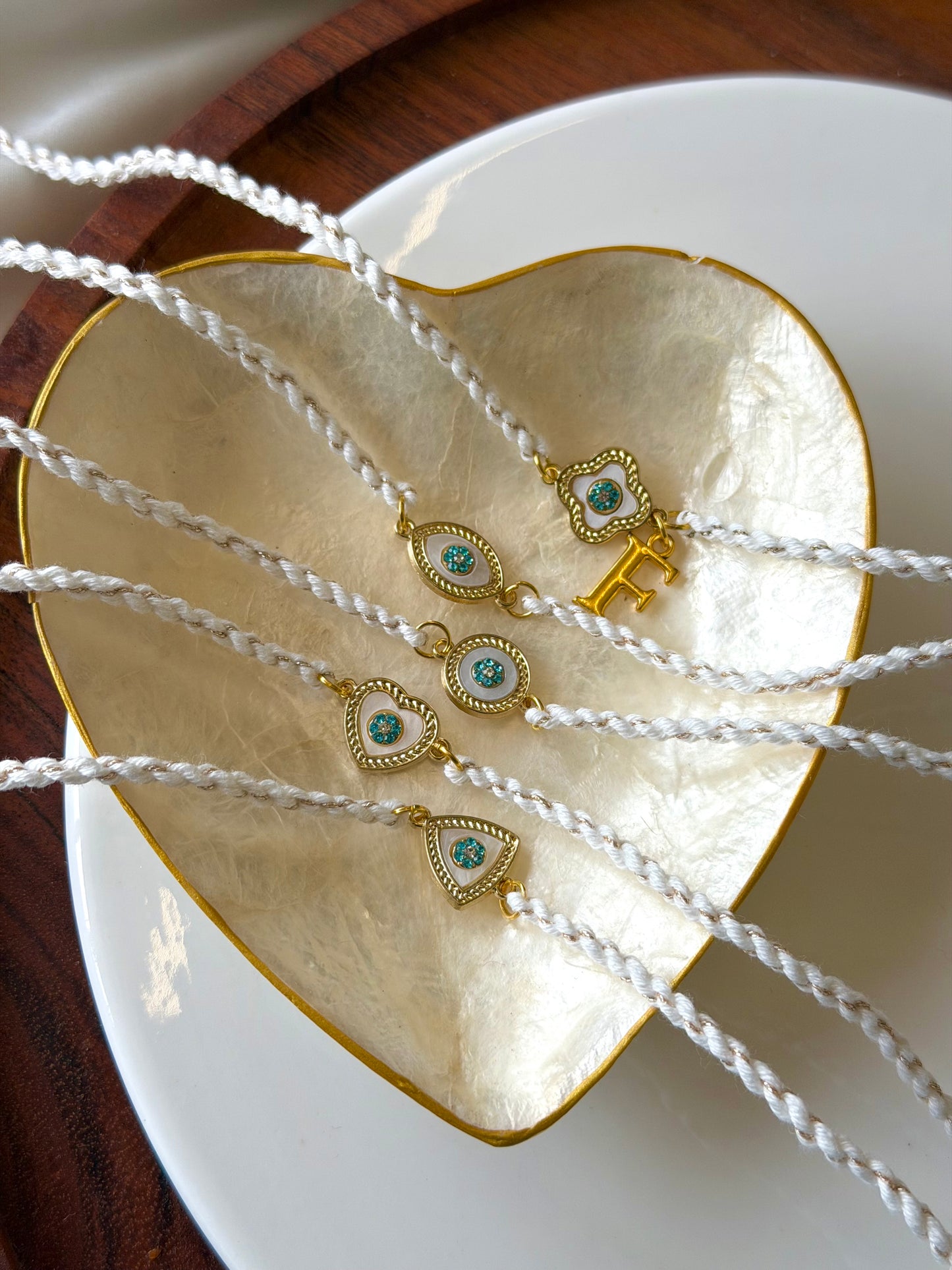 Pearl Evil Eye Rakhi
