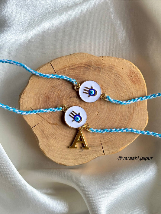 Hamsa Evil Eye Rakhi