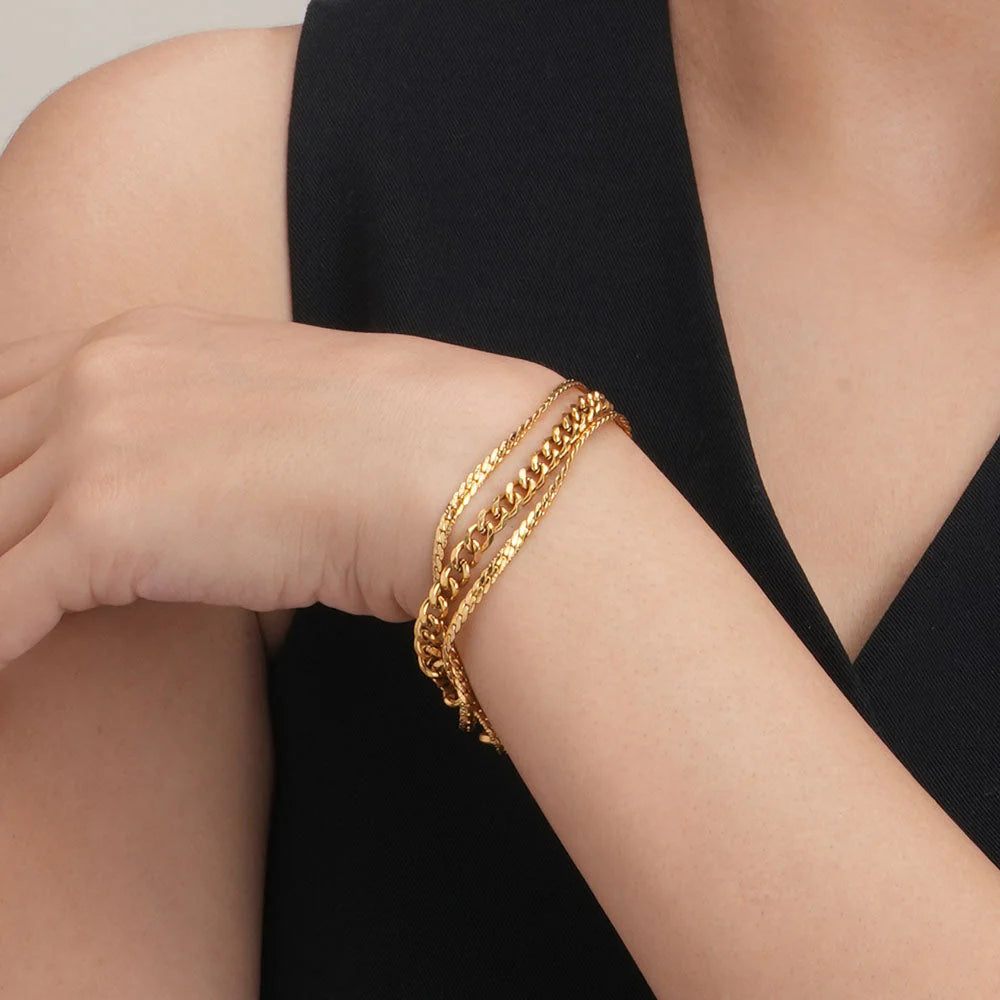 Layered Stackable Bracelet