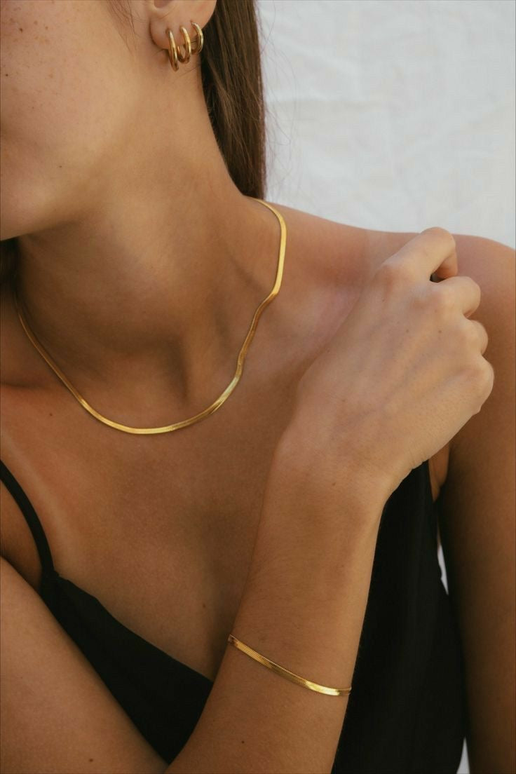 Stackable Herringbone Chain
