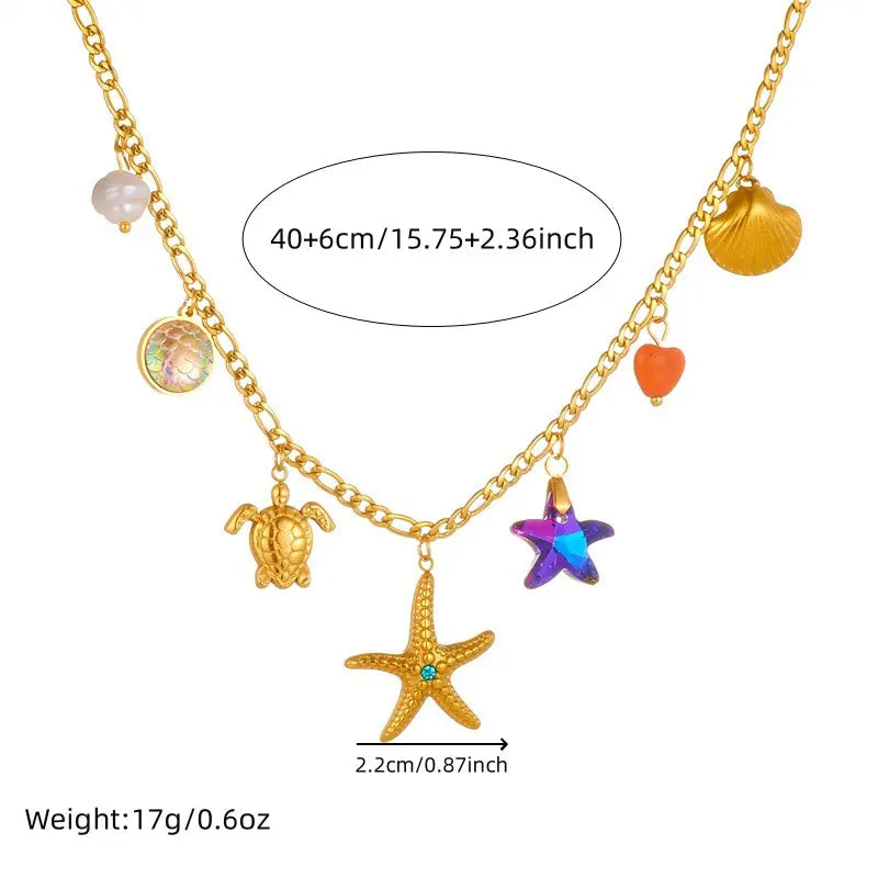 Seychelles Charm Necklace