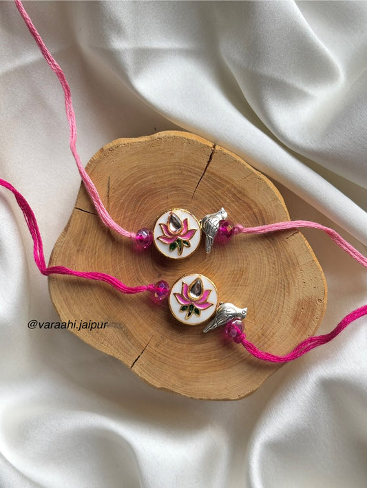 Lotus Birdy Rakhi