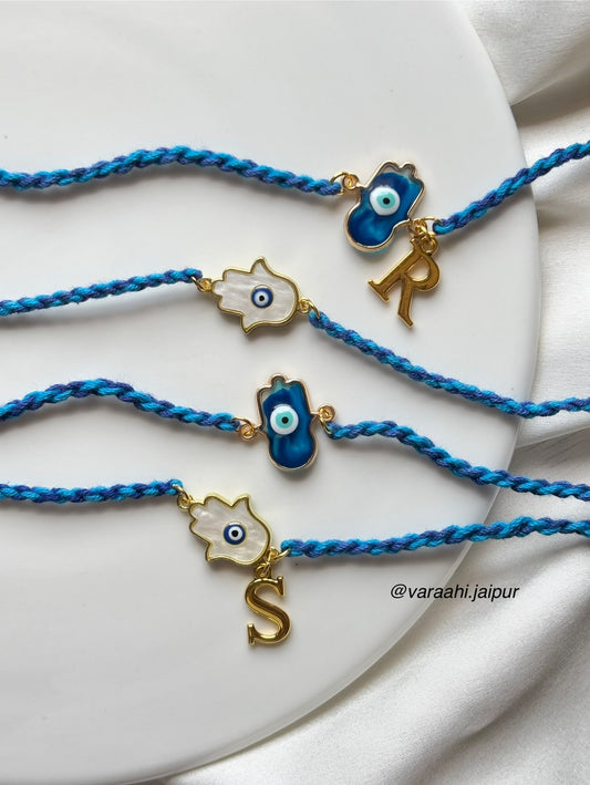 Hamsa Evil Eye Rakhi