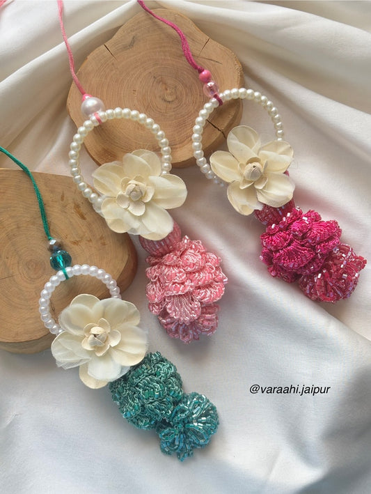 Floral Beaded Lumba