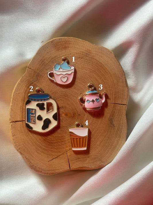 Tea cup charm