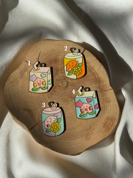 Juice box charm