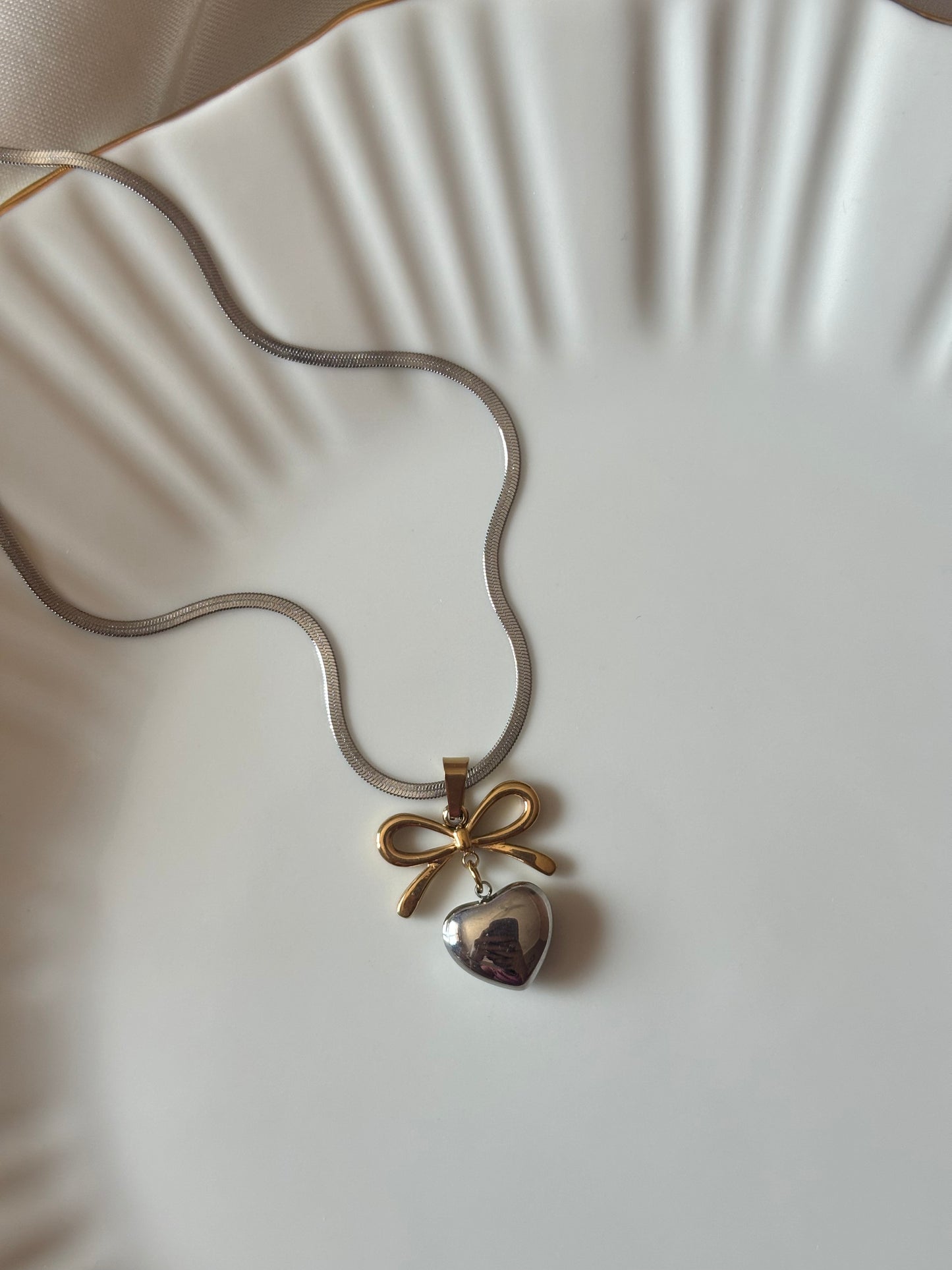 Kate Bow Necklace